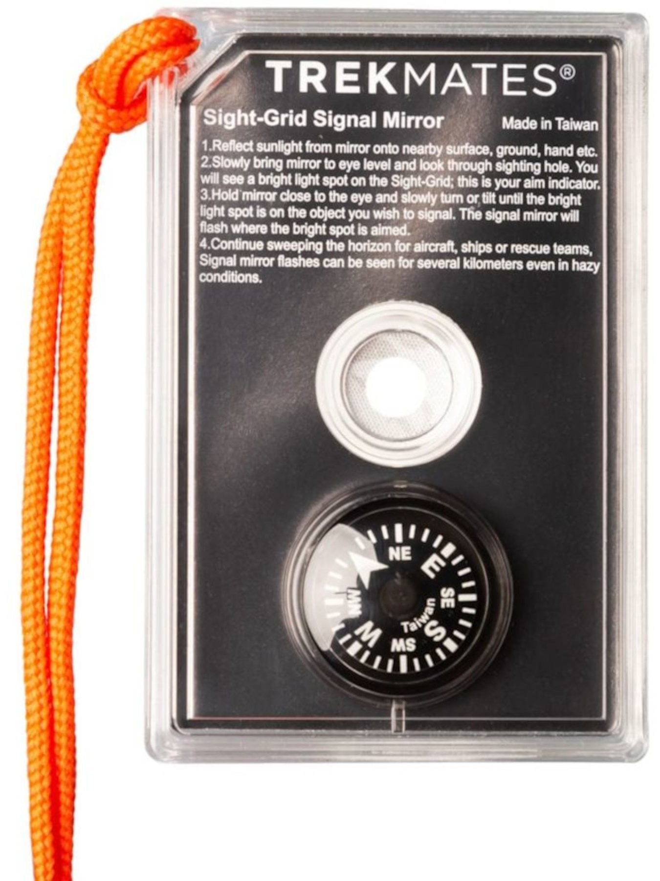 Ліхтарик Trekmates Дзеркало для сигналізації про допомогу Signal модель 100033659 Фото