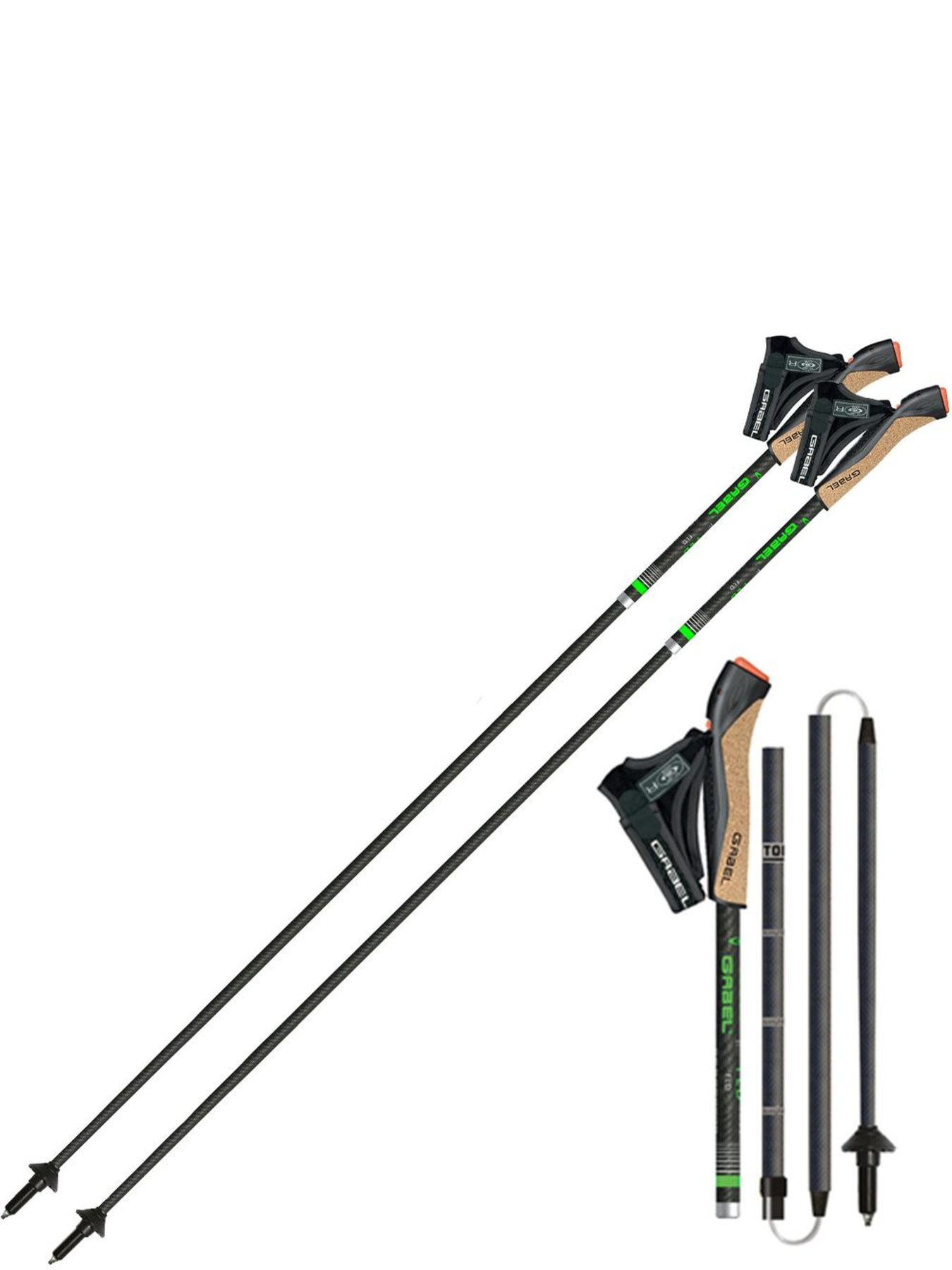 Палиці для ходьби GABEL Fld Carbon модель 100020751 Палиці для ходьби GABEL Fld Carbon модель 100020751 Фото