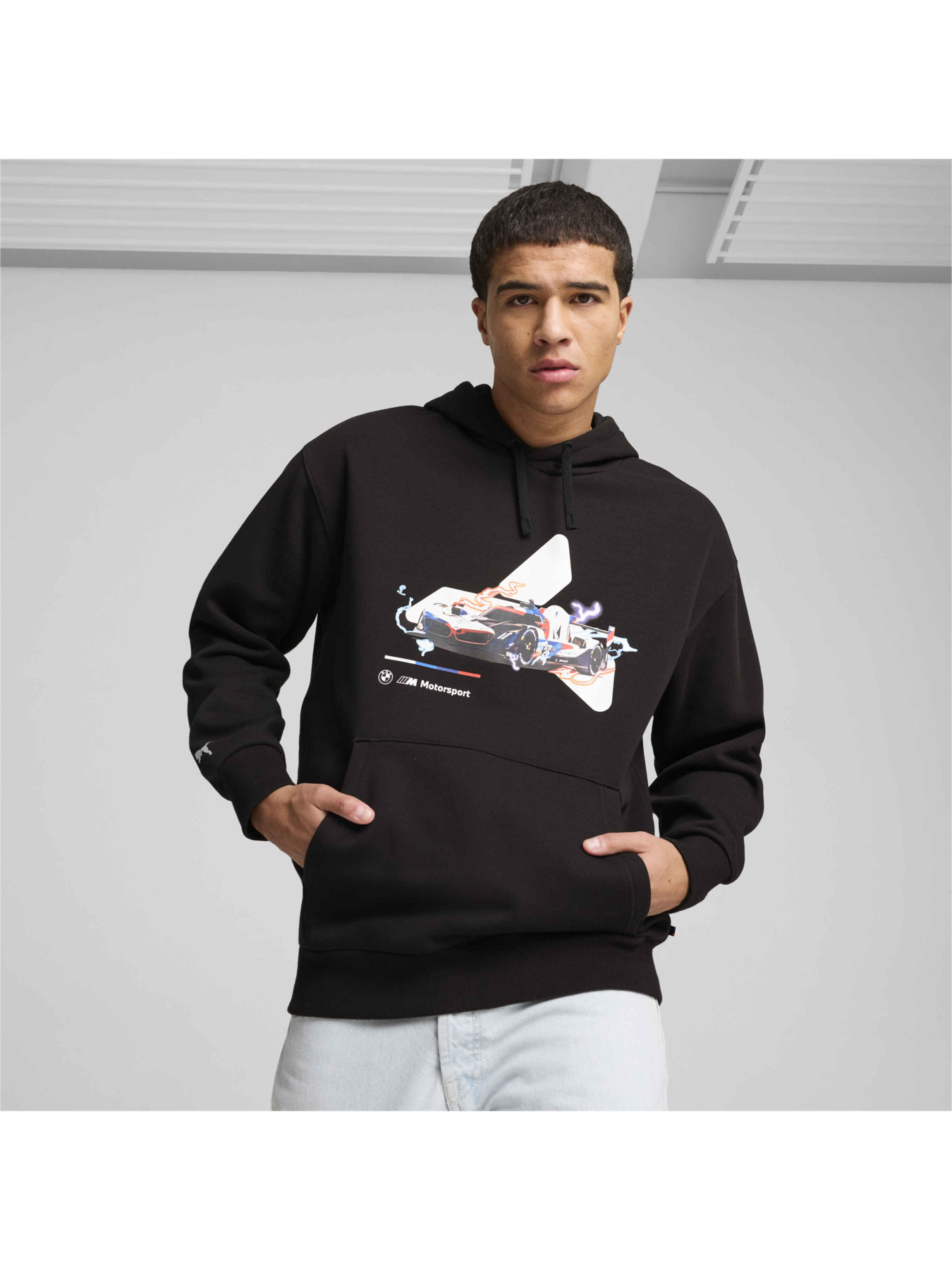 Худи PUMA Bmw Mms Graphic Hoodie модель 627465 Фото