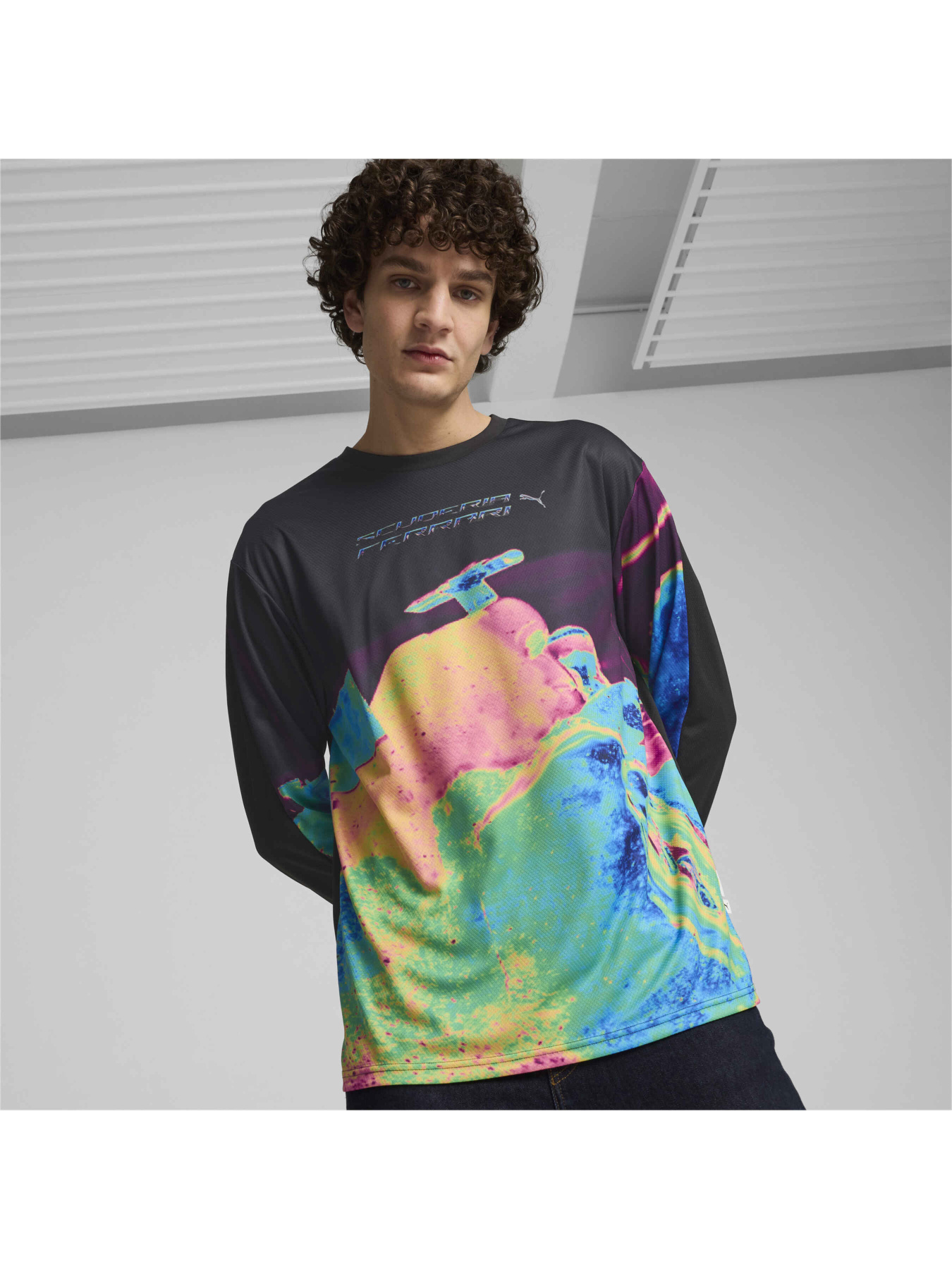 Лонгслів PUMA Ferrari Race Stmnt Ls Tee модель 627039 Лонгслів PUMA Ferrari Race Stmnt Ls Tee модель 627039 Фото