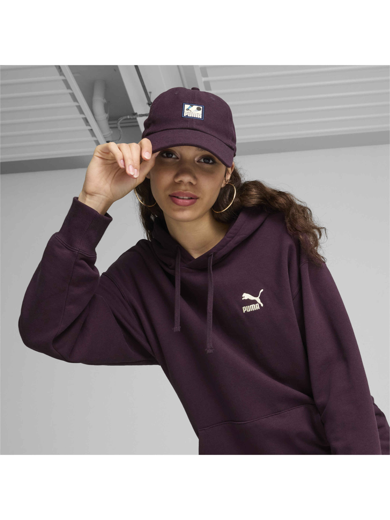 Кепка PUMA Classics Graphic Dad Cap модель 025490 Фото