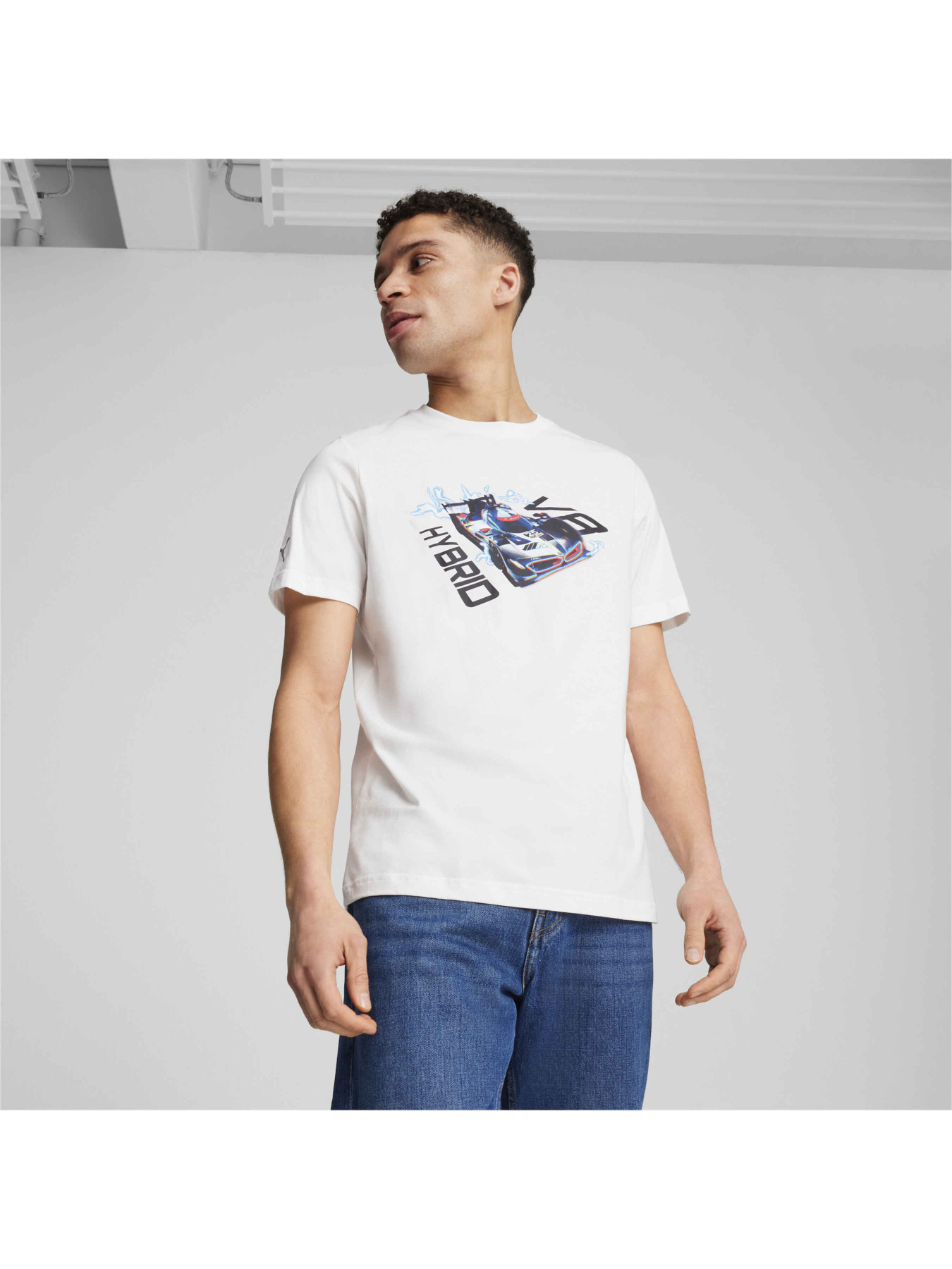 Футболка PUMA Bmw Mms Car Graphic Tee модель 627466 Фото