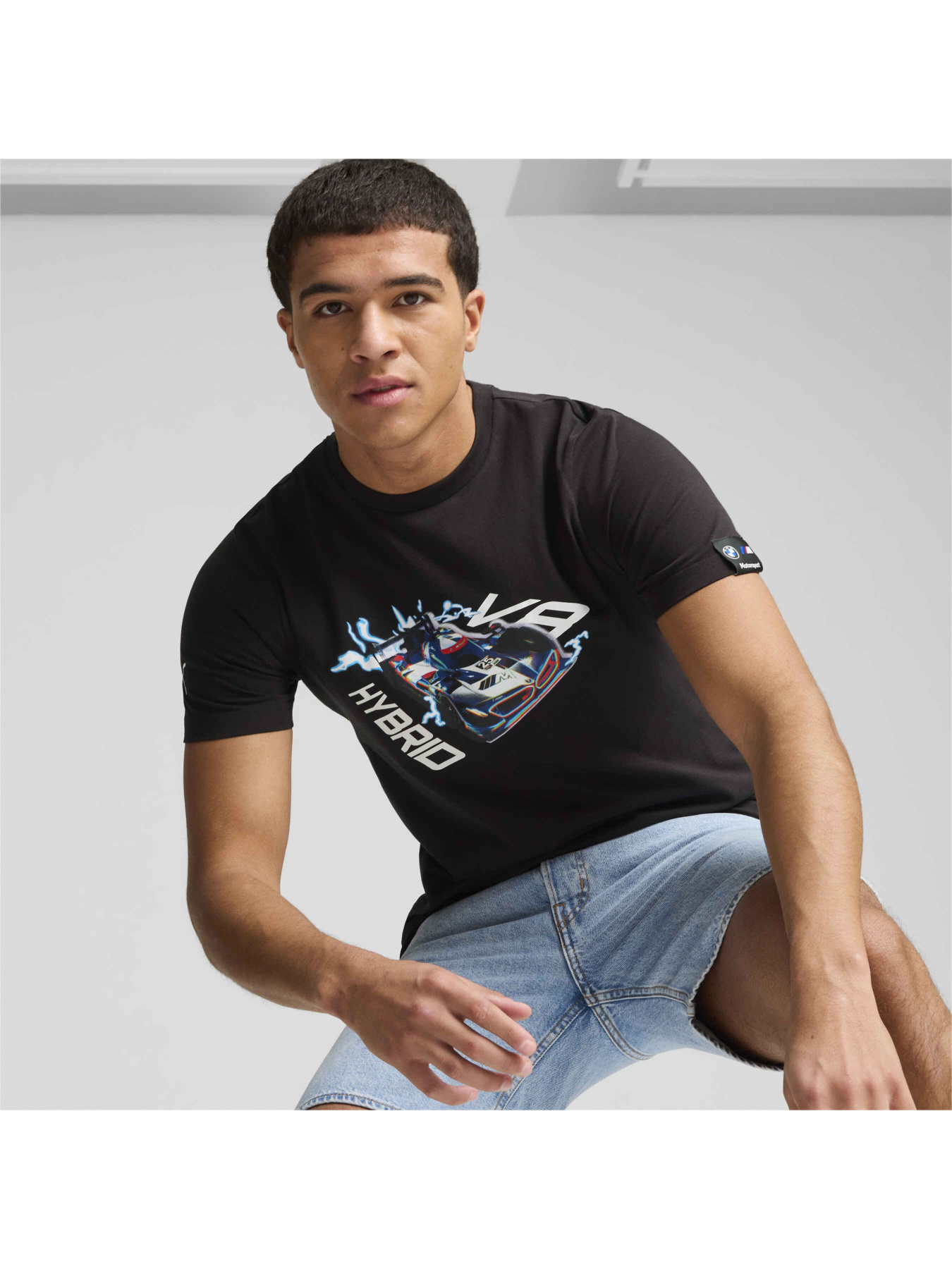 Футболка PUMA Bmw Mms Car Graphic Tee модель 627466 Футболка PUMA Bmw Mms Car Graphic Tee модель 627466 Фото