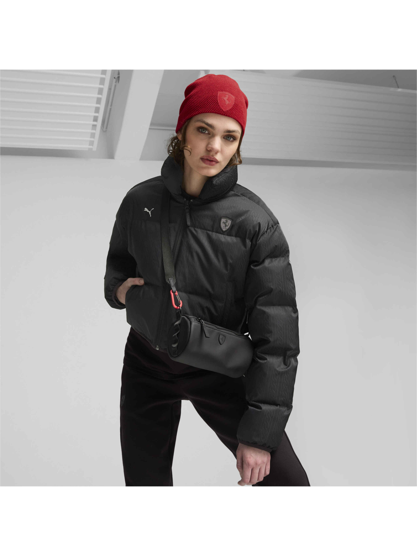 Крос-боді PUMA Ferrari Style Minibarrel Bag модель 090671 Фото