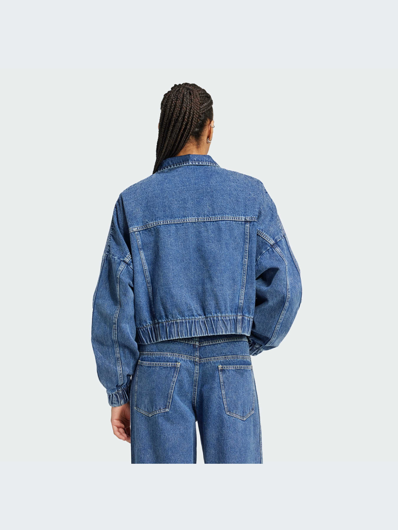 Джинсовая куртка Adidas модель IW5762 Фото