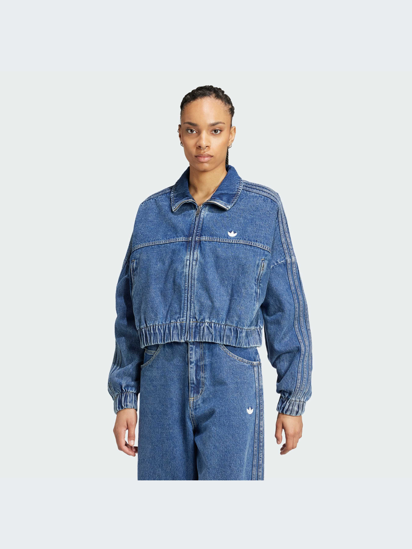 Джинсова куртка Adidas модель IW5762 Фото