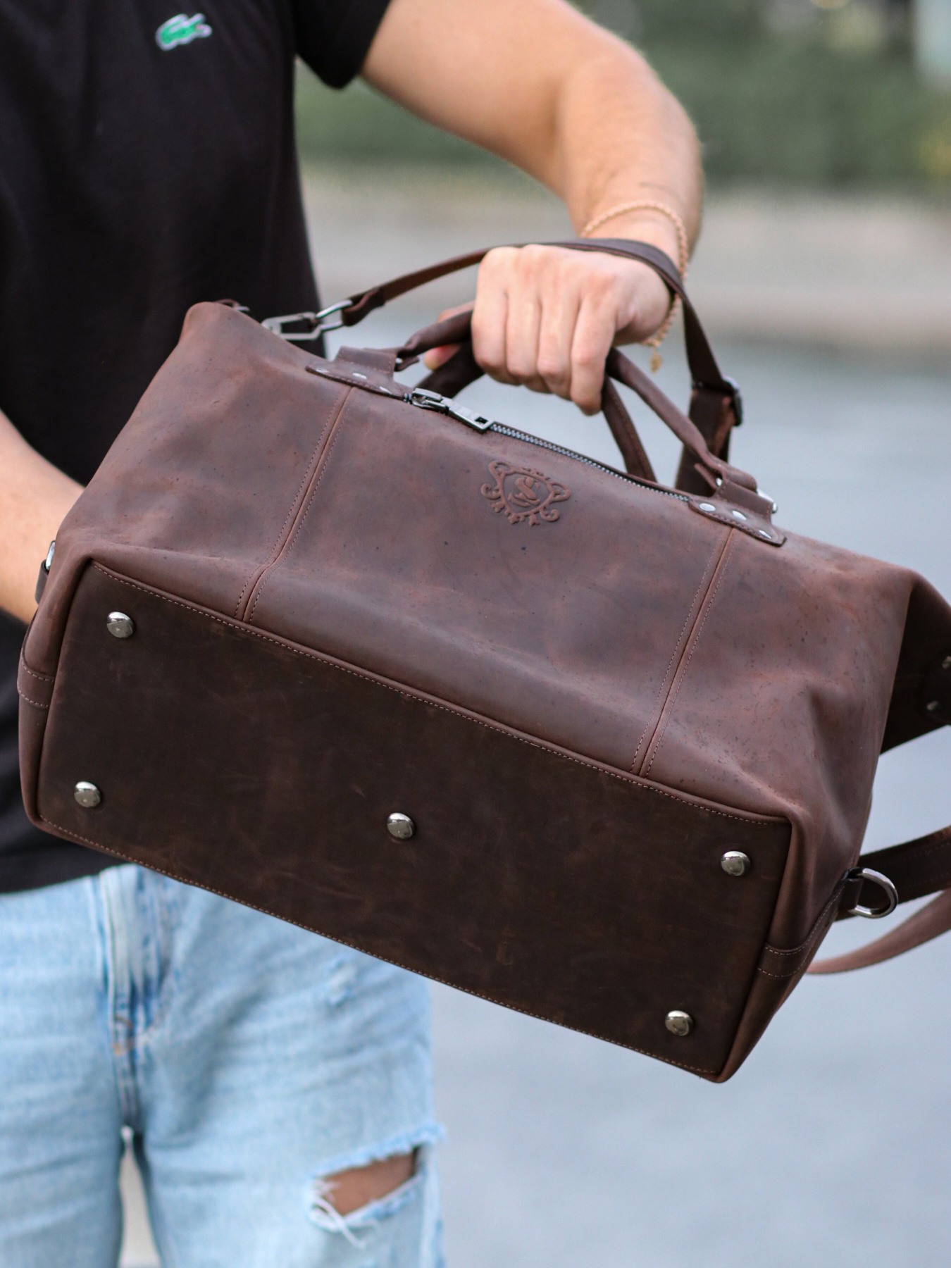 Дорожная сумка Legessy модель CH_D_11_BR Фото