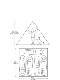 Палатка Big Agnes Gold Camp 5 Tarp модель 100073649 Фото