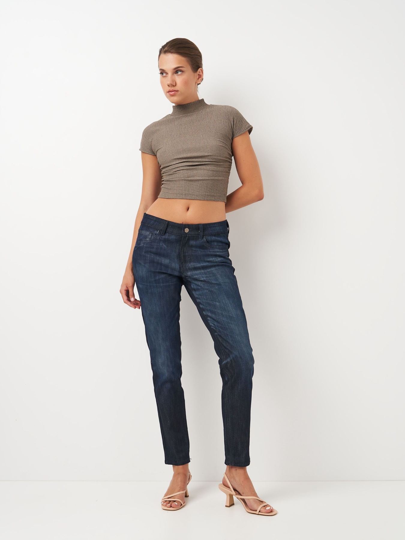 Зауженные джинсы H&M модель 73272 Фото