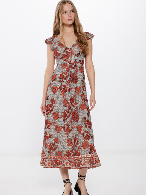 Платье миди SPRINGFIELD модель 8958319-50 Фото