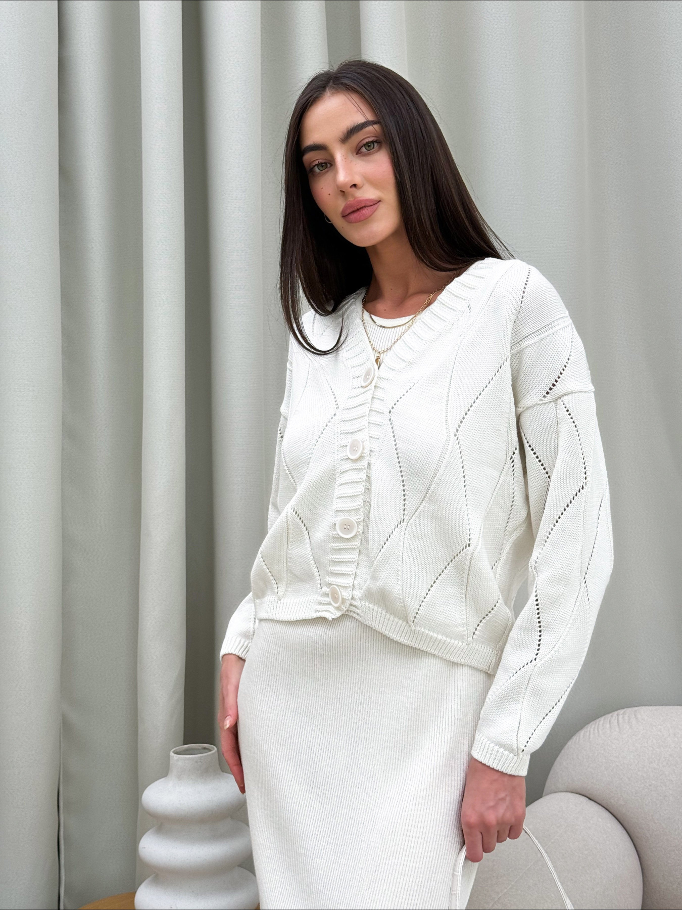 Кардиган ART KNIT модель 35648 Фото