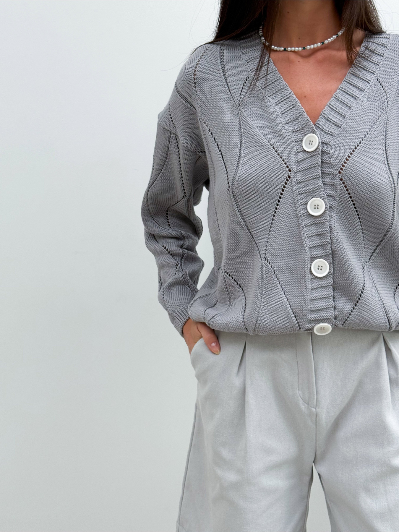 Кардиган ART KNIT модель 35652 Фото