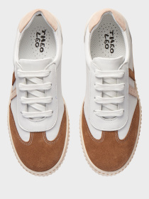 Кеды низкие Theo Leo модель LEO-2423 WH Фото