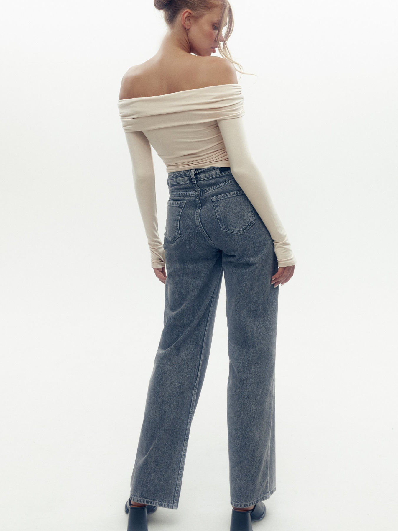 Широкие джинсы Gepur модель 47140 Фото