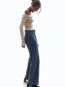 Широкие джинсы Gepur модель 47140 Фото