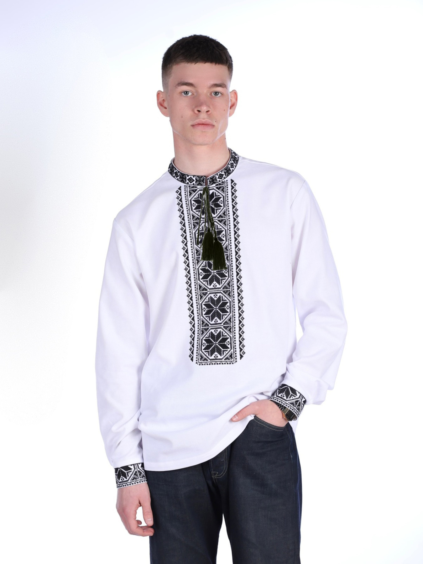 Вышитая рубашка Едельвіка модель 132-24-09 Фото