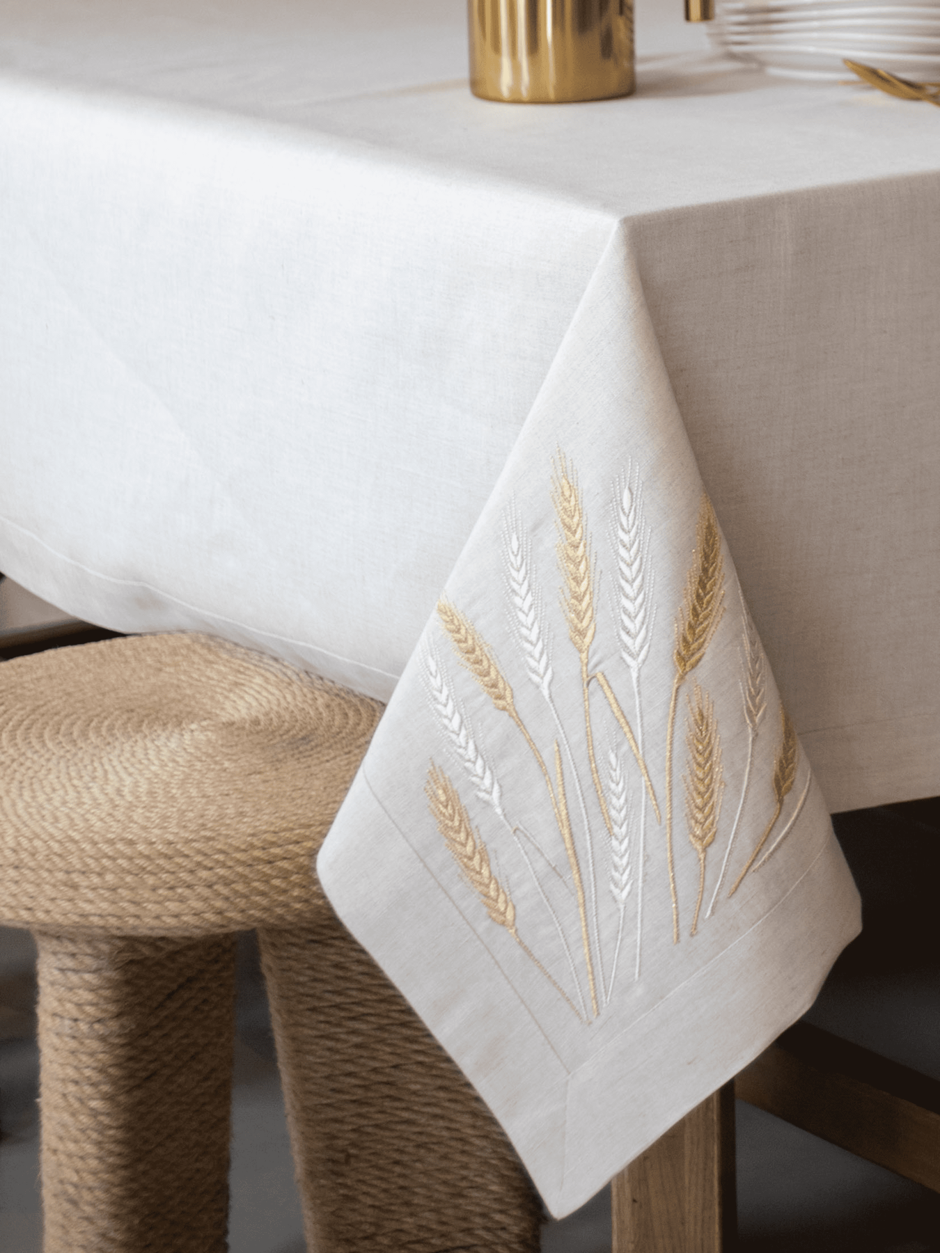 Скатертина "Пшеничне Поле" Едельвіка модель 04-23-00 Фото