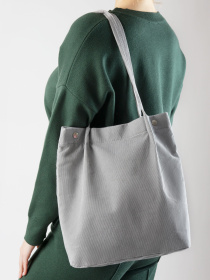 Шопер MBM HOME модель MH-37 LIGHT GRAY Фото