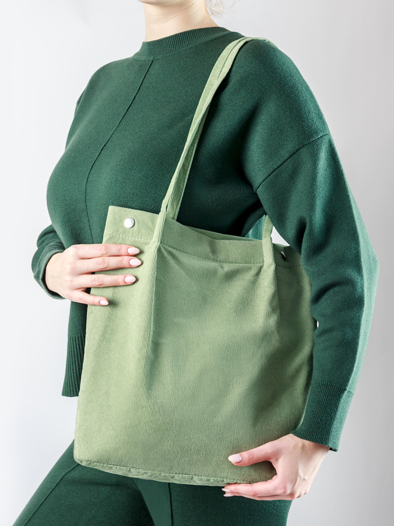 Шоппер MBM MY HOME модель MH-37 OLIVE Фото