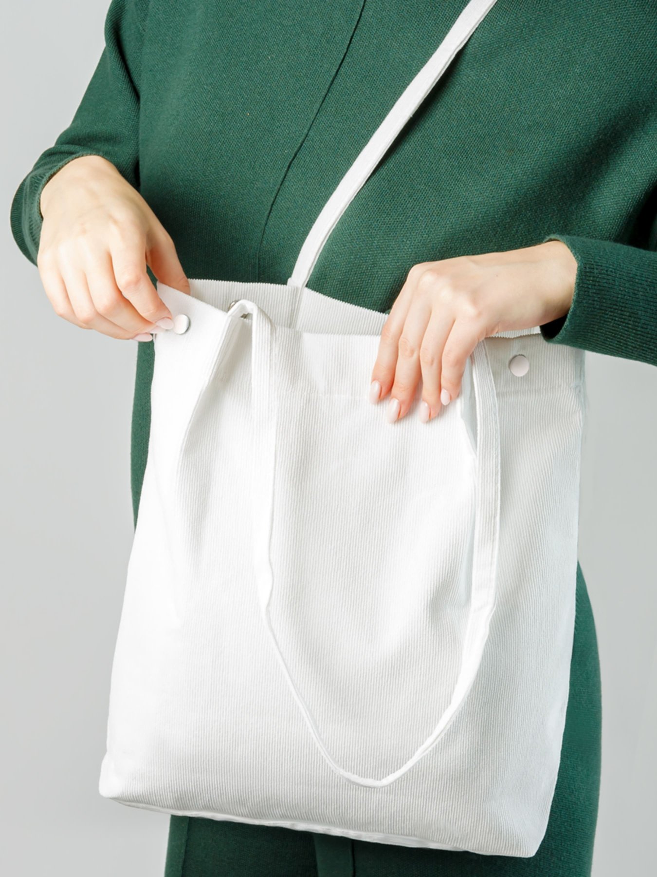 Шоппер MBM MY HOME модель MH-37 WHITE Фото