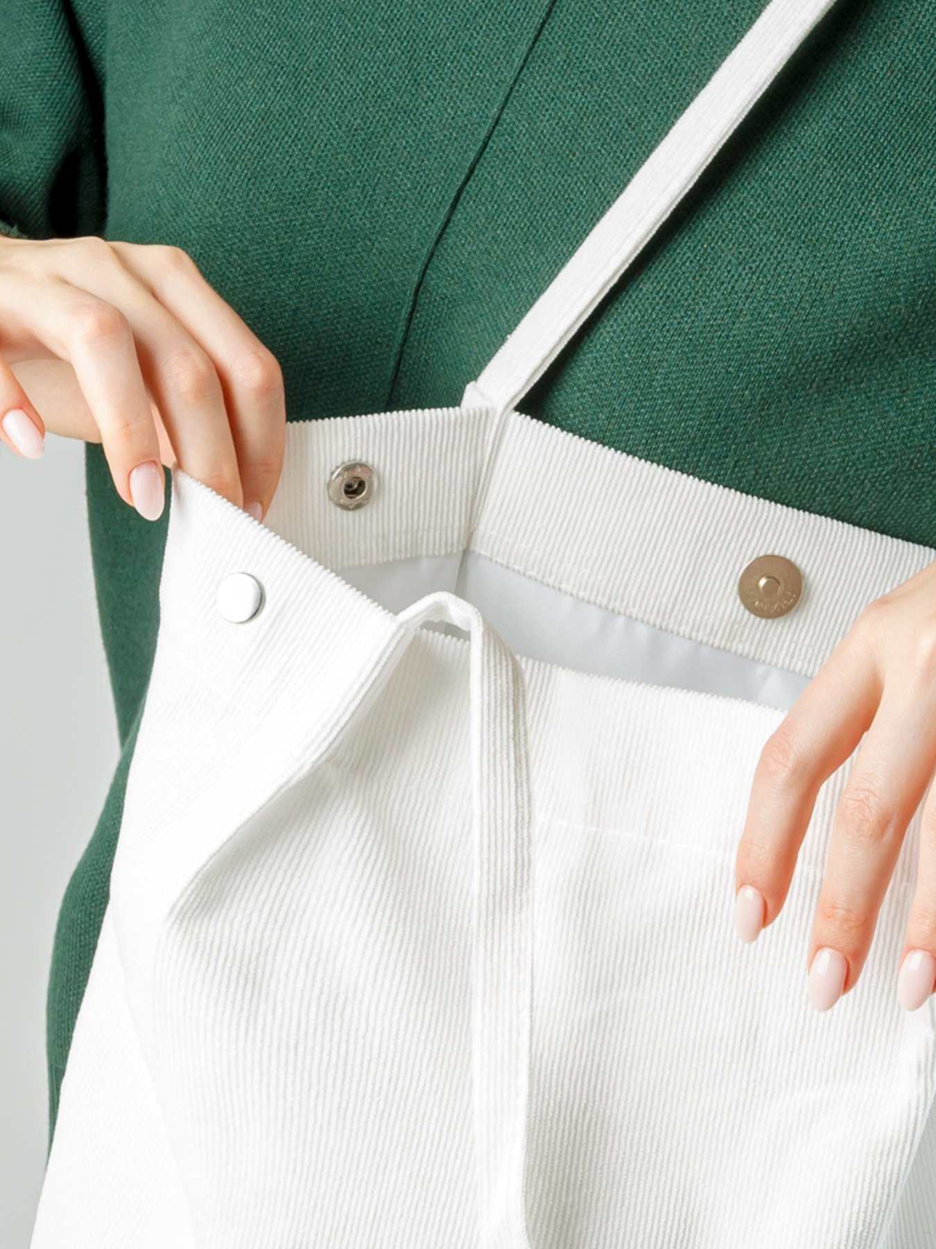 Шоппер MBM MY HOME модель MH-37 WHITE Фото