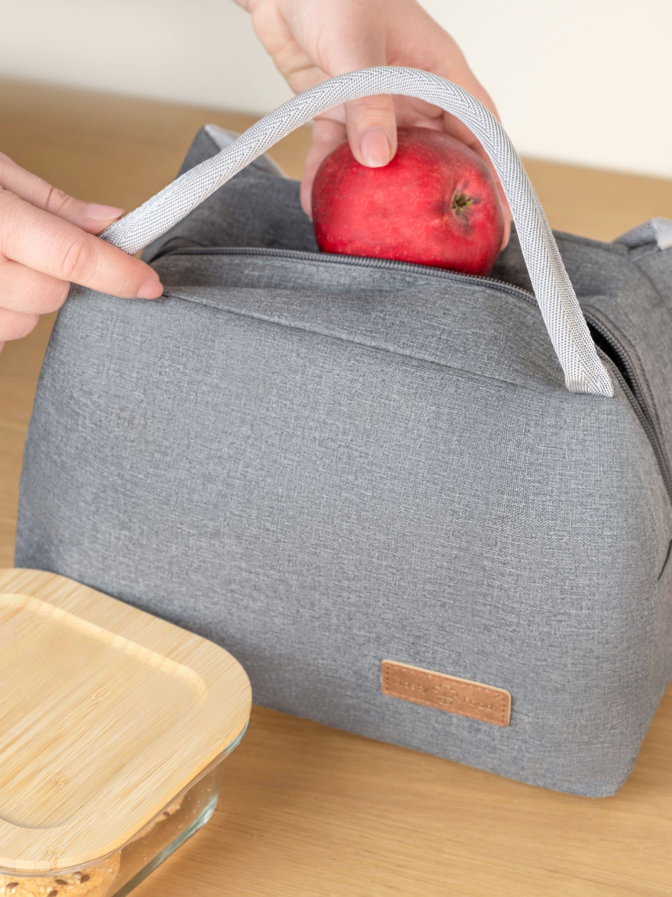 Сумка для ланча MBM MY HOME модель TH-25 M GRAY Фото