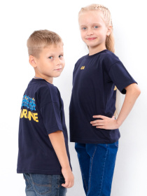 Футболка Носи своє модель 6414-ukraine-chornilxno-sinj Фото