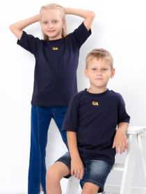 Футболка Носи своє модель 6414-ukraine-chornilxno-sinj Фото