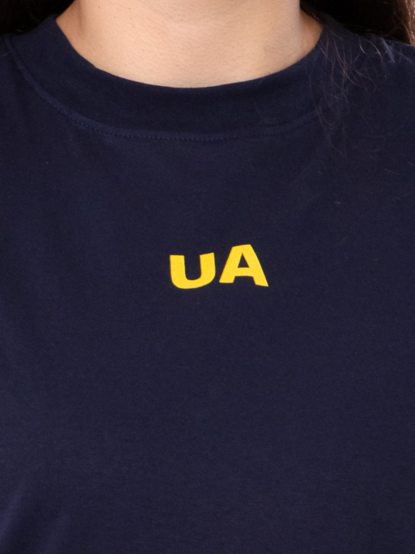 Футболка Носи своє модель 8393-ukraine-chornilxno-sinj Фото