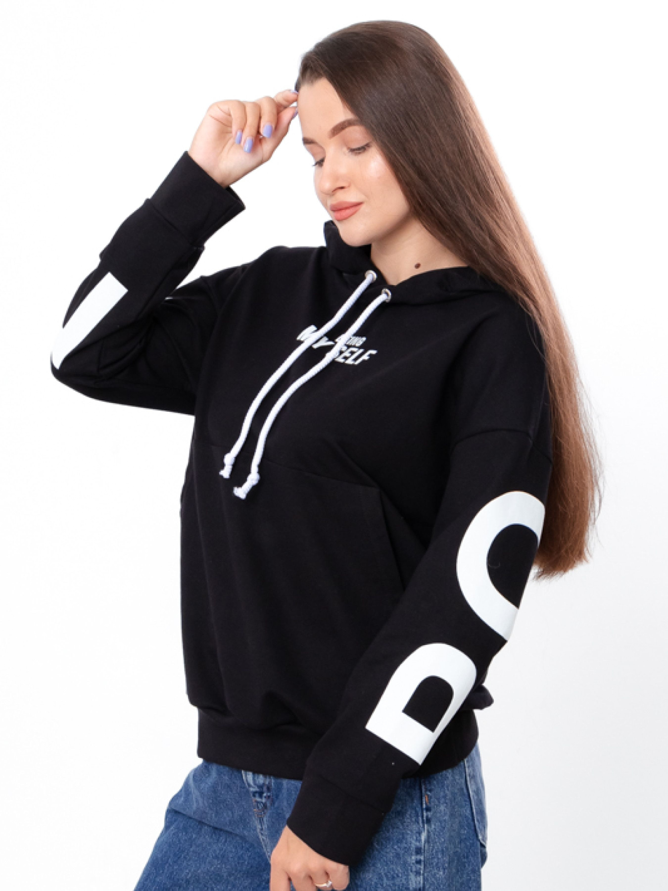 Худи Носи своє модель 8360-057-33-chornij Фото