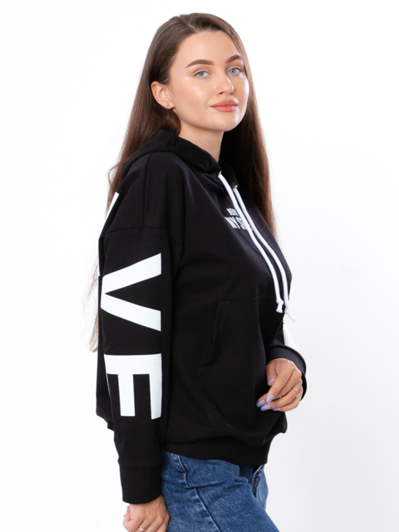 Худи Носи своє модель 8360-057-33-chornij Фото