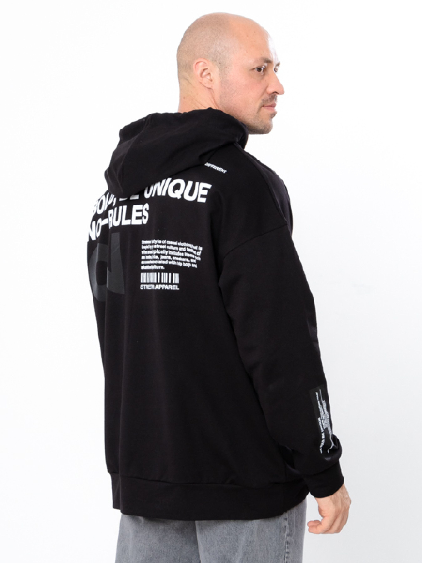 Худи Носи своє модель 8363-057-33-chornij Фото