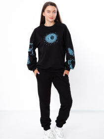 Повседневный костюм Носи своє модель 8410-057-33-chornij Фото