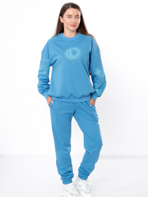 Повседневный костюм Носи своє модель 8410-057-33-goluba-blakitx Фото