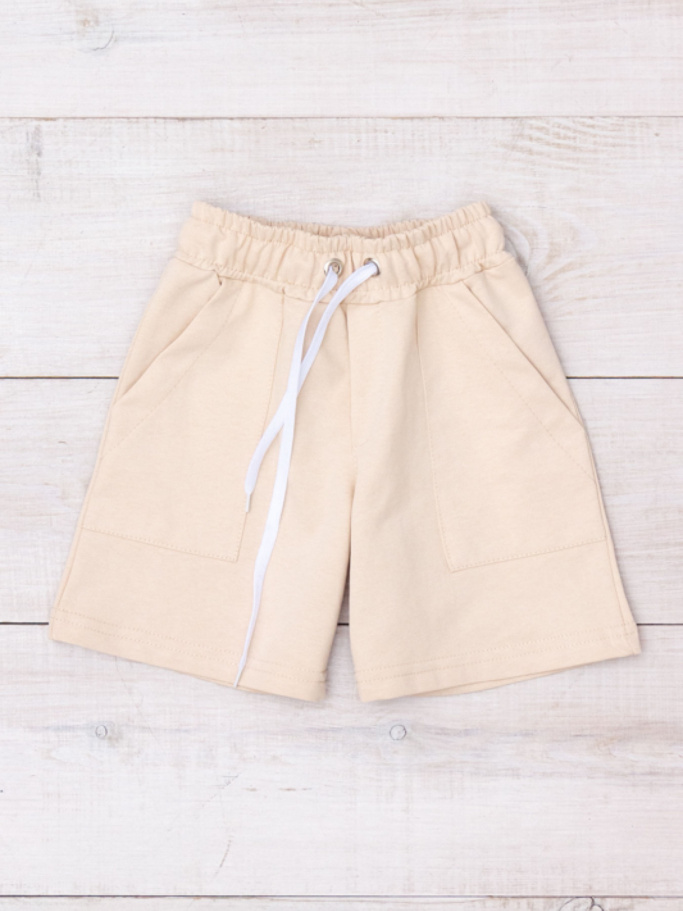 Повседневные шорты Носи своє модель 6377-057-kremovij Фото