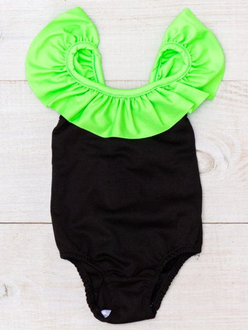 Купальник Носи своє модель 4002-079-chornij-salatovij Фото