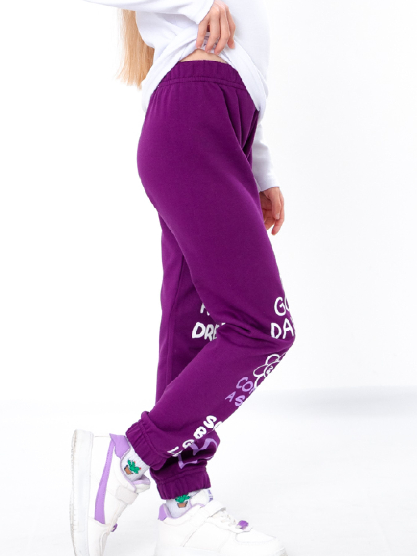 Джоггеры Носи своє модель 6155-023-33-3-baklazhan-smile Фото