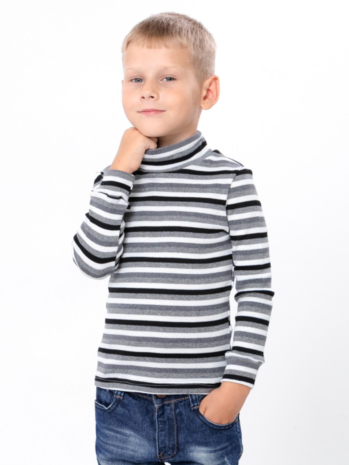 Водолазка Носи своє модель 6068-022-4-chornij-blij Фото