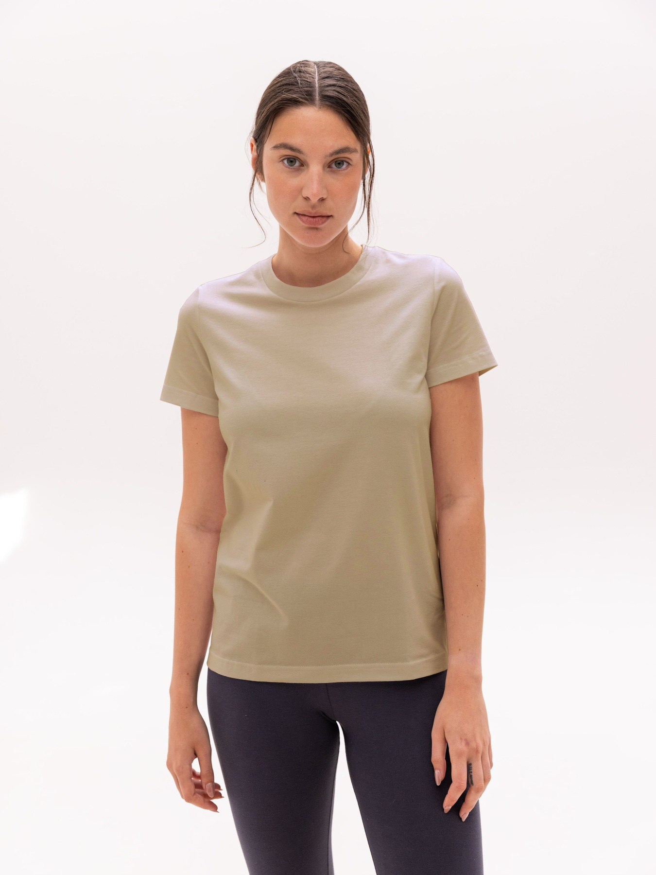 Футболка Роза модель 231104_beige Фото