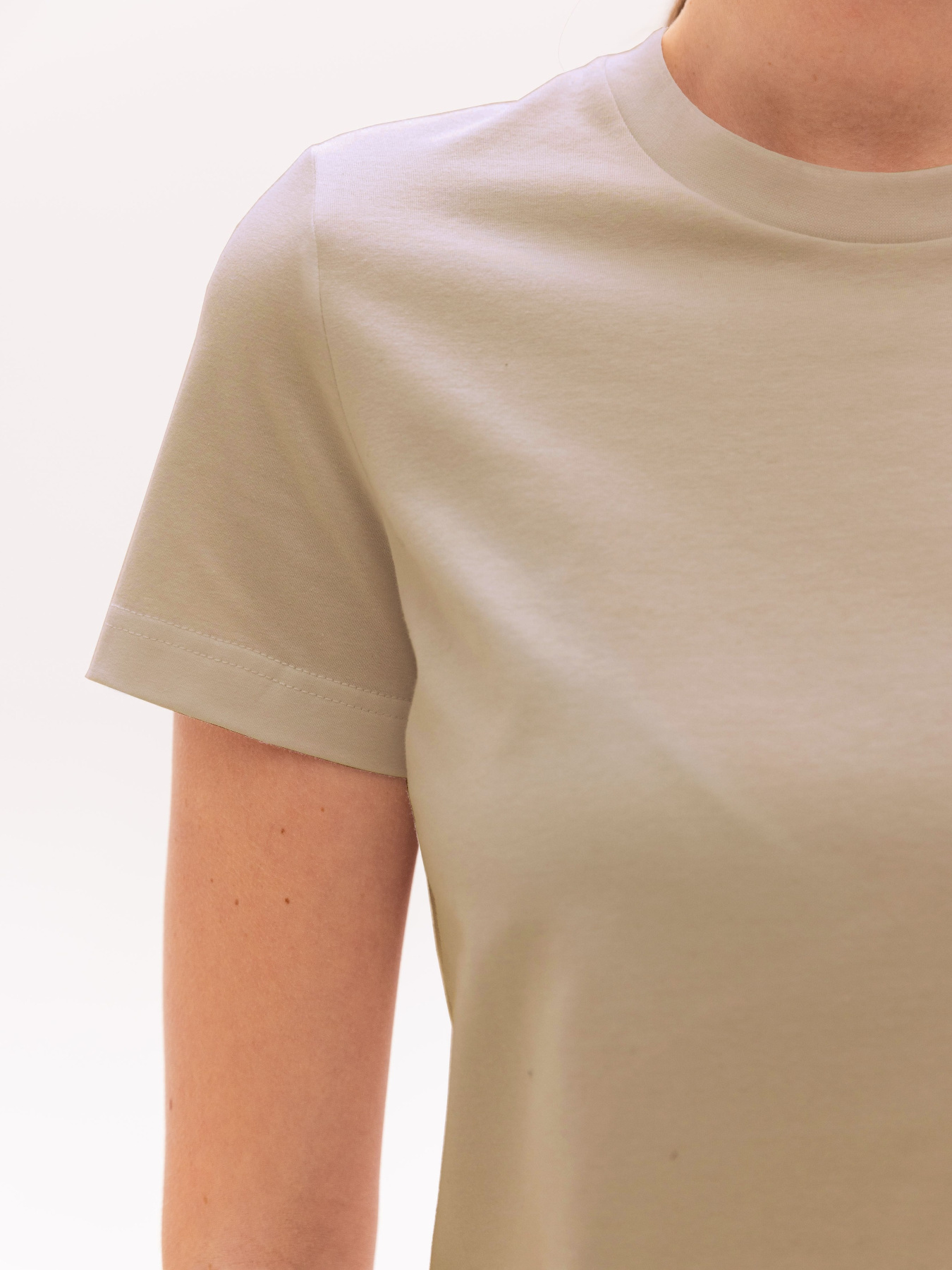 Футболка Роза модель 231104_beige Фото