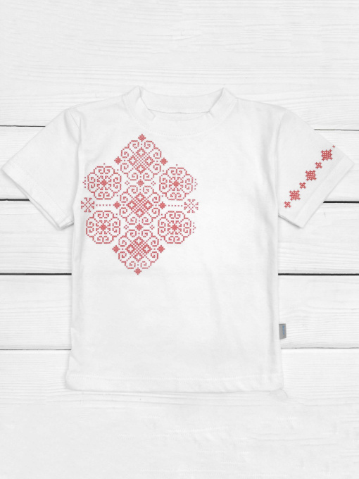 Футболка Dexter’s модель VyshyvankaWhiteTSHRTBDXT Фото