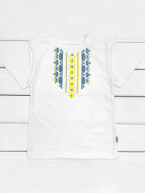 Футболка Dexter’s модель VyshyvankaWhite2TSHRTBDXT Фото