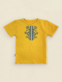 Футболка Dexter’s модель VyshyvankaYellowTSHRTBDXT Футболка Dexter’s модель VyshyvankaYellowTSHRTBDXT Фото