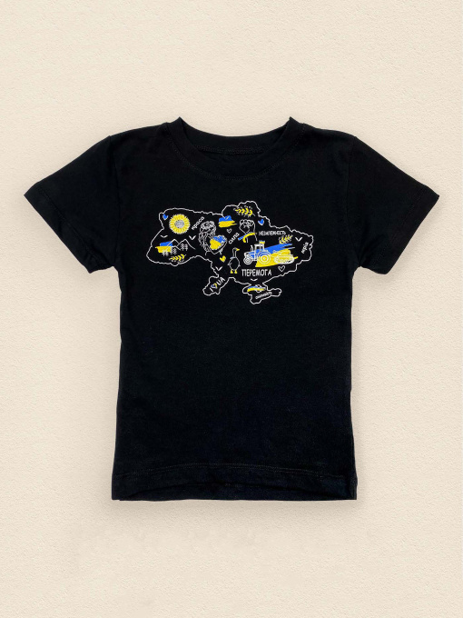 Футболка Dexter’s модель UkraineBlackTSHRTBDXT Фото