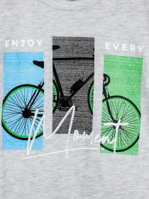 Футболка Dexter’s модель BicycleGrayTSHRTBDXT Фото