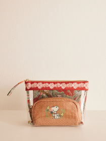 Набор из 3 косметичек Snoopy с тропическим принтом Women'secret модель 4848781-98 Фото