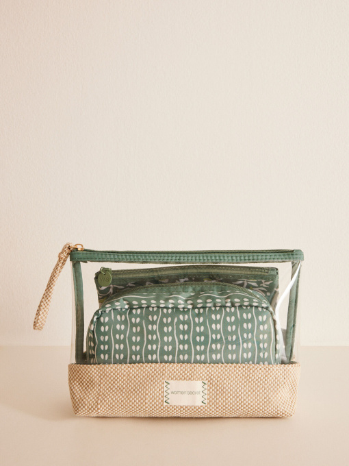 Набір із 3 косметичок з квітковим принтом Women'secret модель 4848784-90 Фото