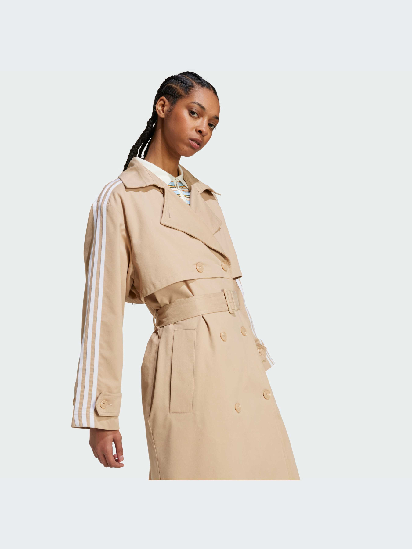 Тренч Adidas Adicolor модель IZ0382 Фото