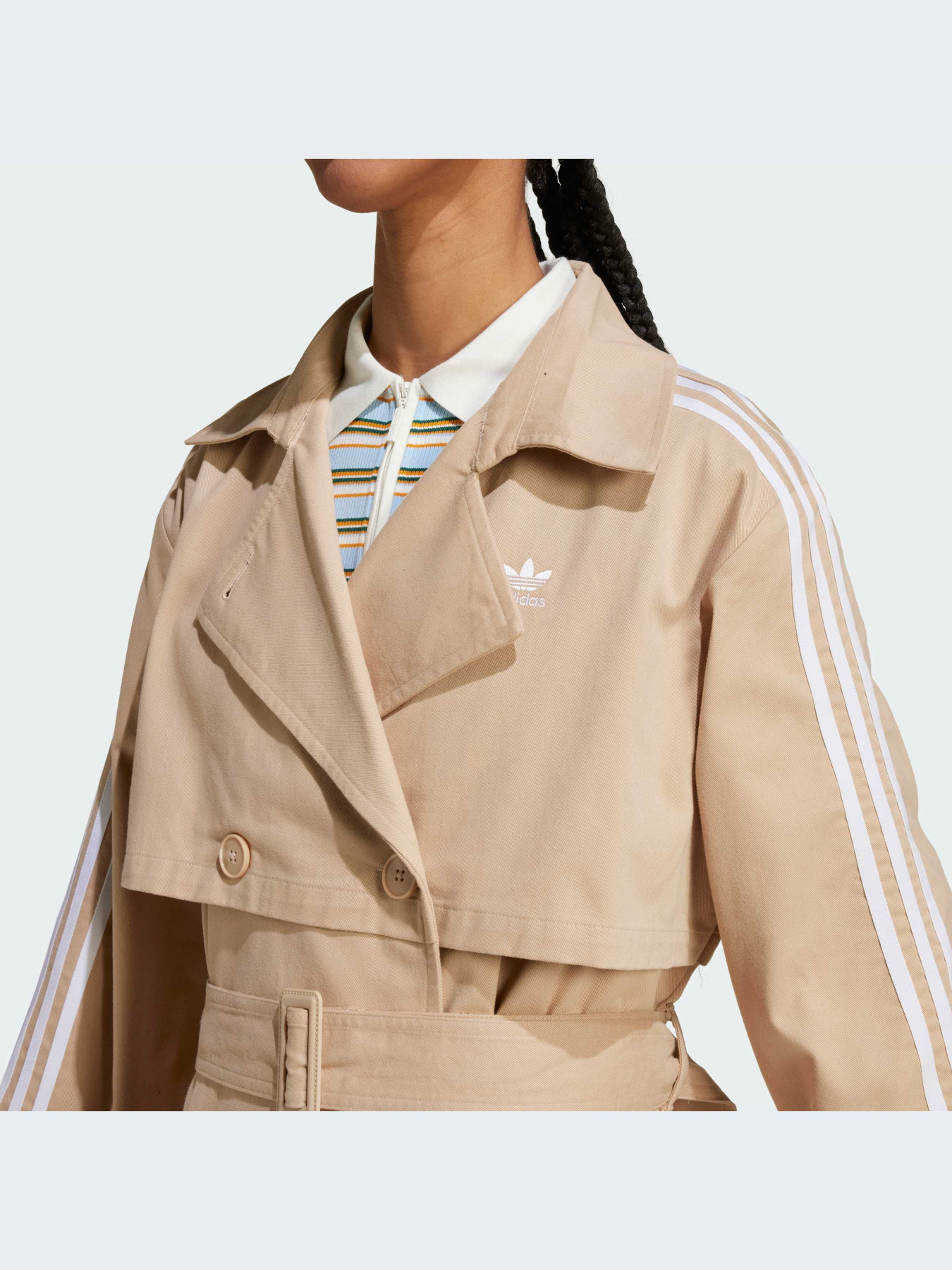 Тренч Adidas Adicolor модель IZ0382 Фото