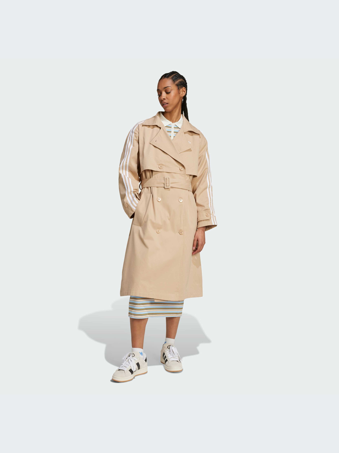 Тренч Adidas Adicolor модель IZ0382 Фото